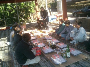 祝　KM邸上棟式