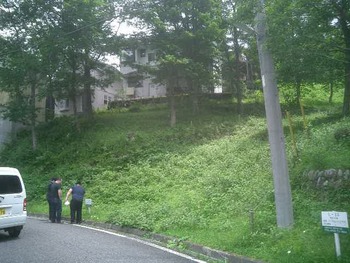 須走の中古住宅査定に　Sさん近く