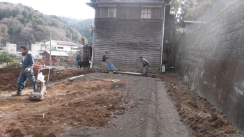 修善寺T邸地祭りから基礎へ
