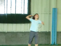 ２日連続テニス