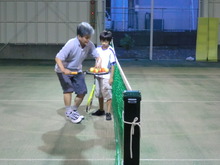 日曜のＪｒ家族テニス