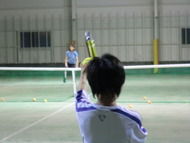 日曜のＪｒ家族テニス
