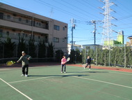 横浜日吉の日曜朝