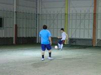 フットサルの夜