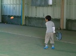 家族のマイテニスコートその1