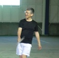 ＧＷ親子テニスのリレー