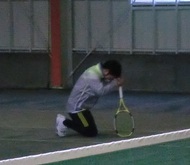 お正月テニス