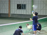 テニスで千本ノック