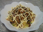 夕飯に!イカさえあれば「イカゲソのとんぺい焼き風」を。