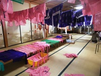祭りの衣装の虫干ｉｎ広瀬神社