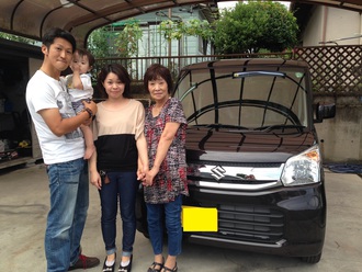 新車スズキスペーシアご納車です(◇)ゞ