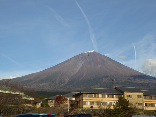 久し振りの富士山