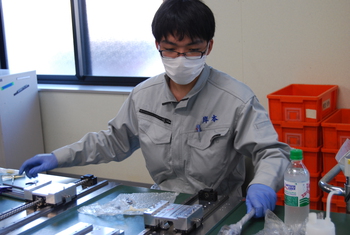 【沼津工業高校・インターシップ生】来社
