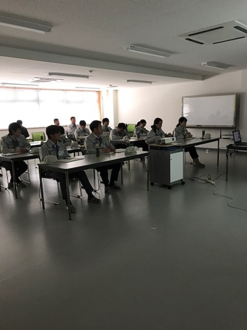 H社・新入社員の皆様がご来社