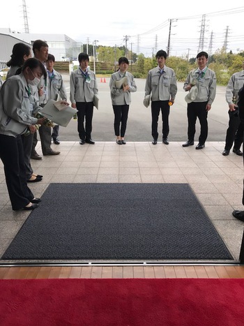 H社・新入社員の皆様がご来社