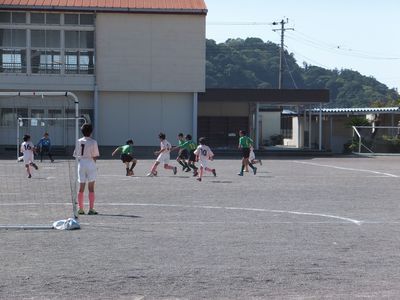 富士見町　サッカー交流！