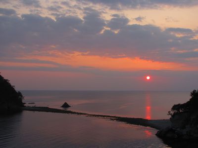 ひさびさー夕陽！