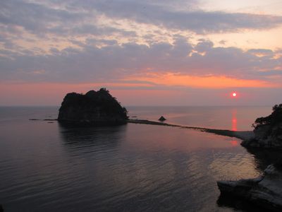 ひさびさー夕陽！