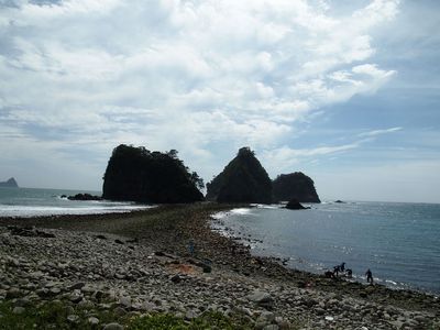 天草拾いってー？海の道