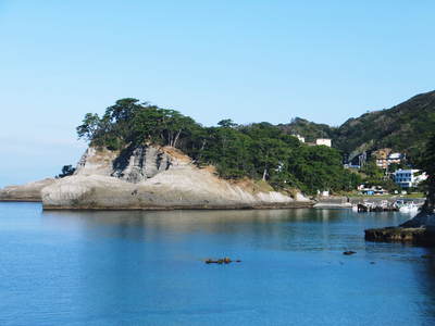 堂ヶ島　静かです―