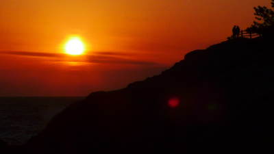 堂ヶ島に―夕がやってきたー
