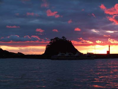 西伊豆夕焼けマジック　オレンジの世界