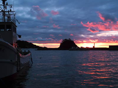 西伊豆夕焼けマジック　オレンジの世界