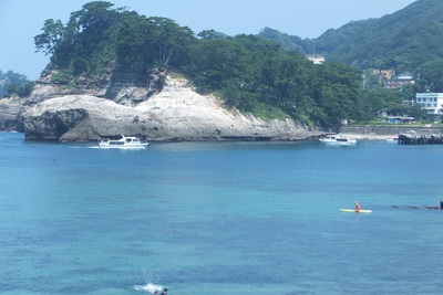 透き通る海岸！堂ヶ島湾