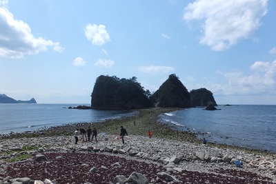 ☆イズハピ☆に　☆トンボロ海の道開き☆ＰＲ