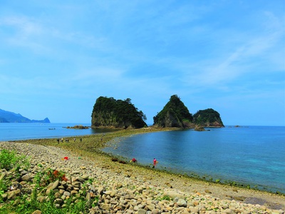 NEW！　３４６島への海の道の神秘！　動画