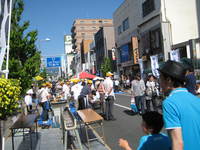 三島市；明日、５月5日は「大通り商店街まつり」を開催。11時からホコ天になります。