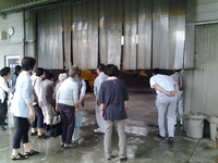 三島市：御殿場市生ゴミリサイクル施設を見学しました。