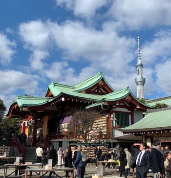 お江戸で初詣。