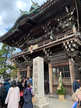 お江戸で初詣。