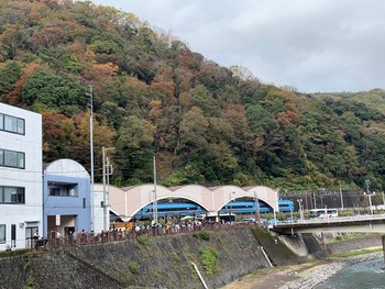 箱根湯本にて