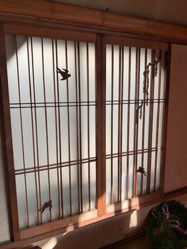 先週末の台風の日に。。