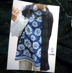 今週は　インド更紗服（展示会用）