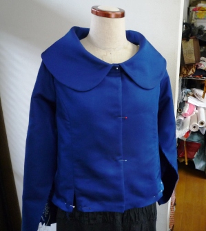 袋帯で作るジャケット
