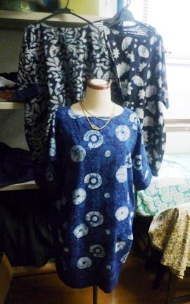 インド更紗で作る服