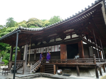 奈良　霊山寺(りょうせんじ）にて