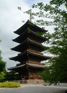 さて足立美術館、そして京都東寺