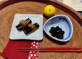 正月支度。