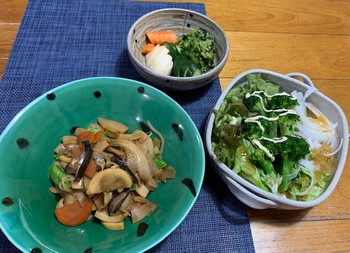 春野菜のいただきもの。