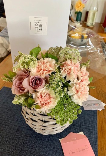 ギャラリー嶺さんのお花。