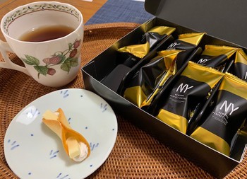 美味しいもの届く。