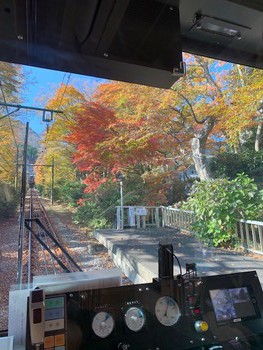 箱根強羅公園にて。