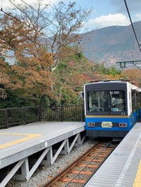 箱根強羅公園にて。