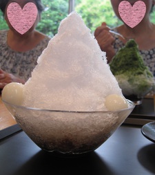 夏はカキ氷
