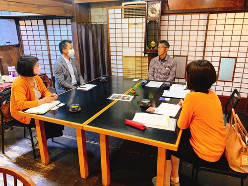 いちごをそのまま削った「いちごおり」♪ 裾野 古民家カフェ