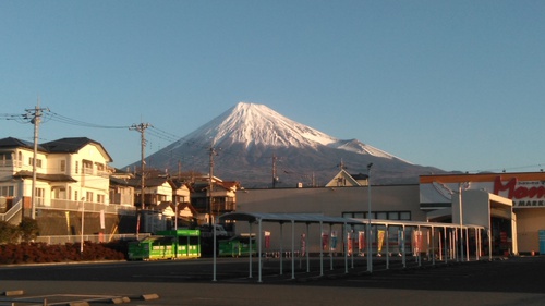初日の出と富士山！